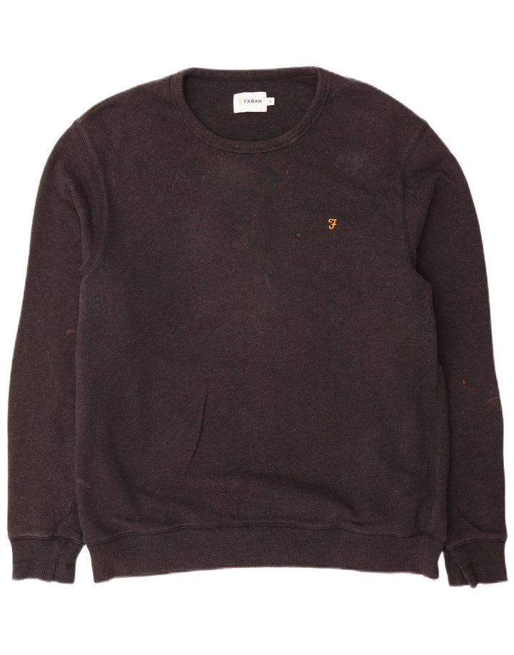 Bluza męska Farah XL, szara, bawełniana