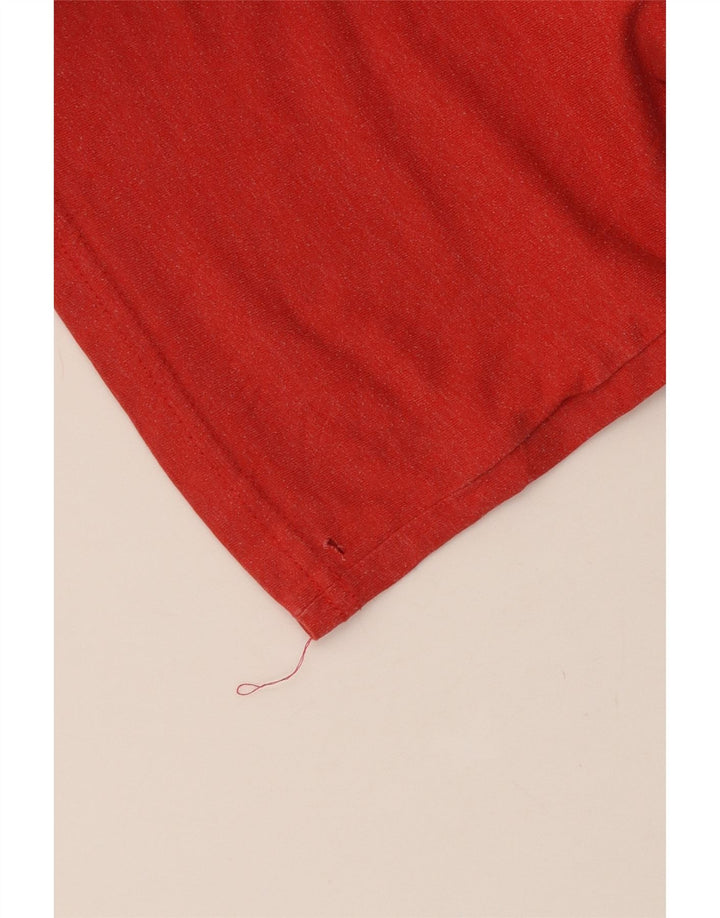 Chłopięcy T-shirt z grafiką Puma, 10-11 lat, średni czerwony, bawełniany