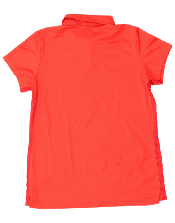 Damska koszulka polo Nike Dri Fit UK 14, duża czerwona