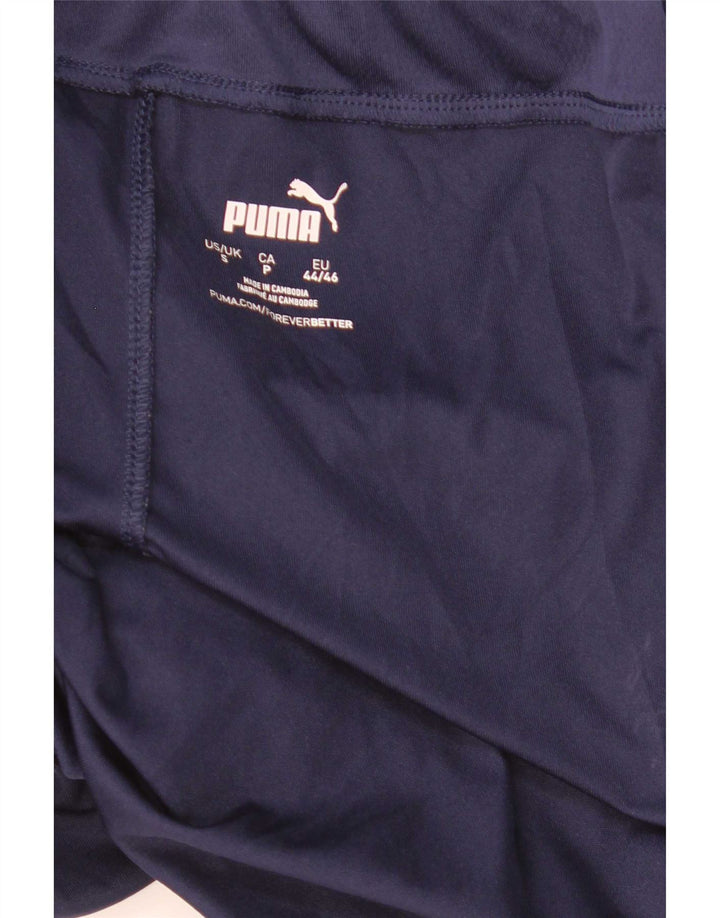 Męskie spodenki sportowe Puma, małe, granatowe, z blokami kolorów
