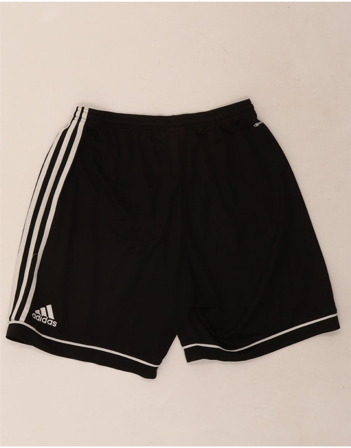 Męskie spodenki sportowe Adidas Climalite, duże, czarne, poliestrowe