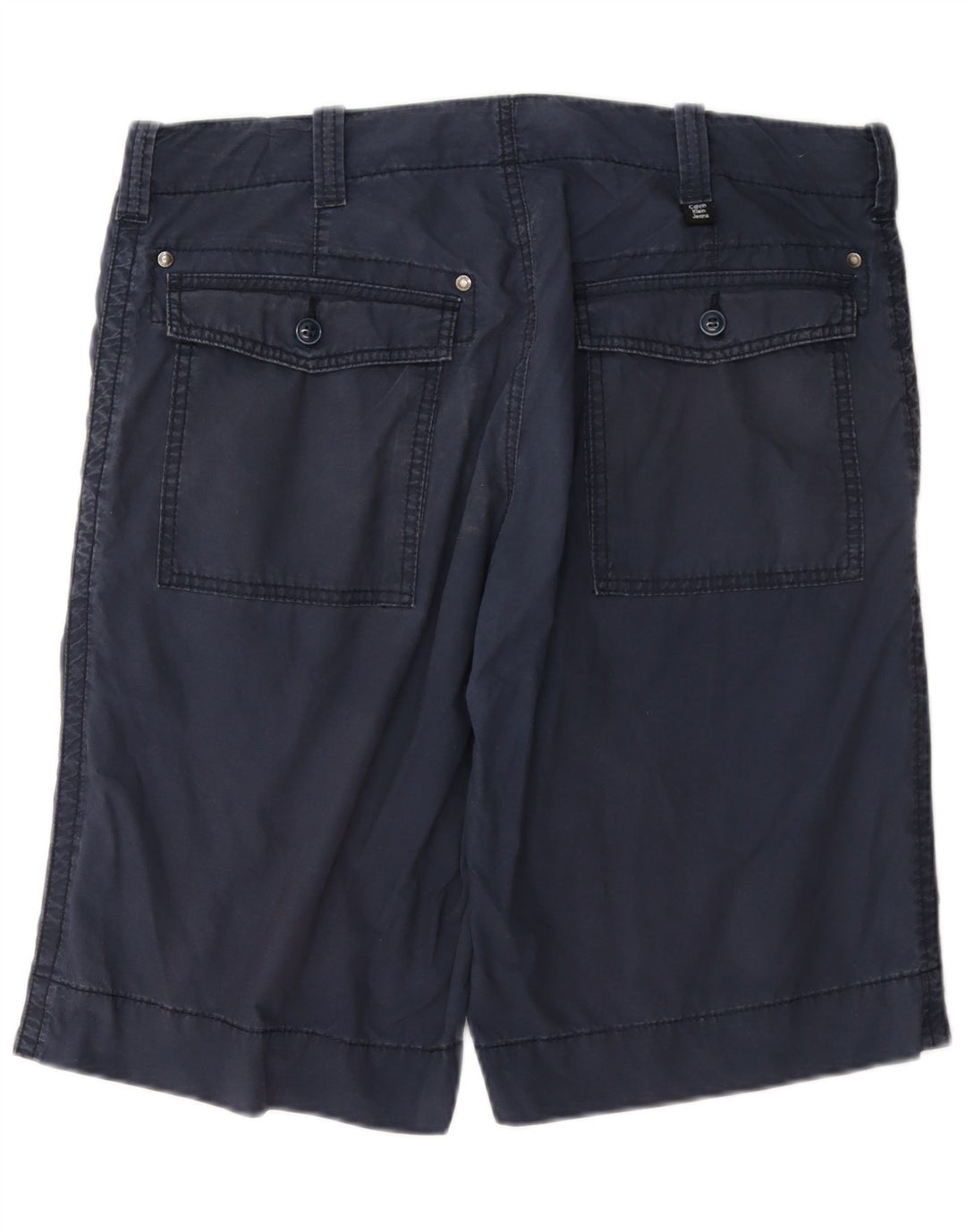 Męskie spodenki Chino Calvin Klein W32 Średni granatowy, bawełniany