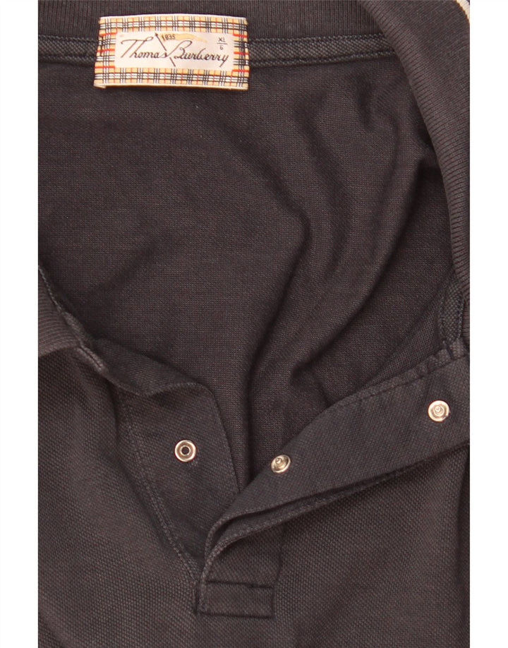 Męska koszulka polo Burberry XL w kolorze czarnym