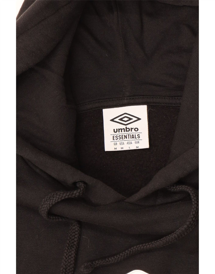 Męski sweter z kapturem Umbro, średni czarny
