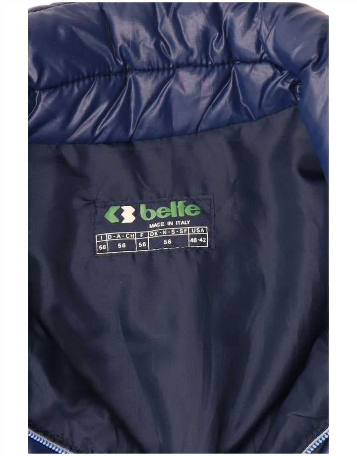 Męska ocieplana kurtka Belfe IT 56 3XL w kolorze niebieskim