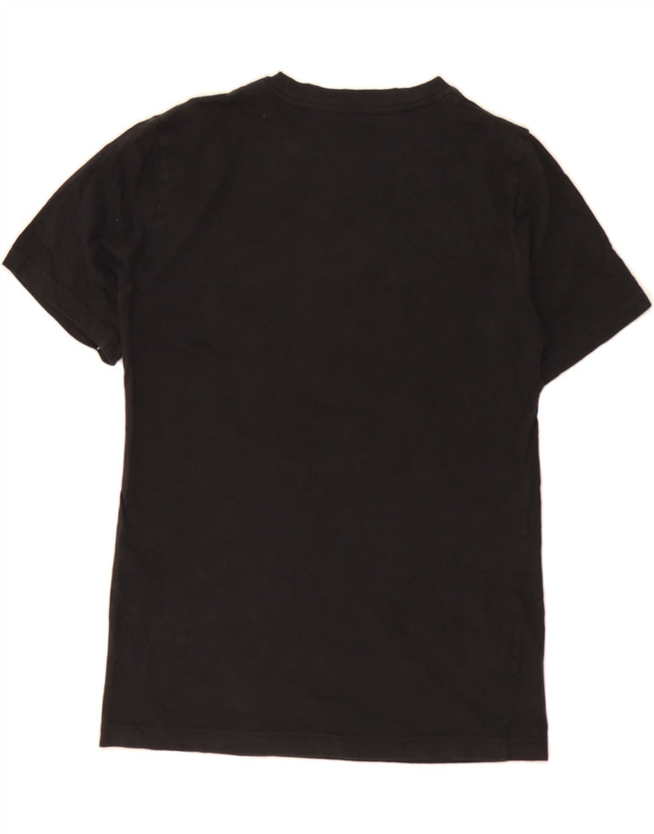 HURLEY Boys Graphic T-Shirt Top 14-15 Years Large  Black Vintage Hurley and Second-Hand Hurley from Messina Hembry 