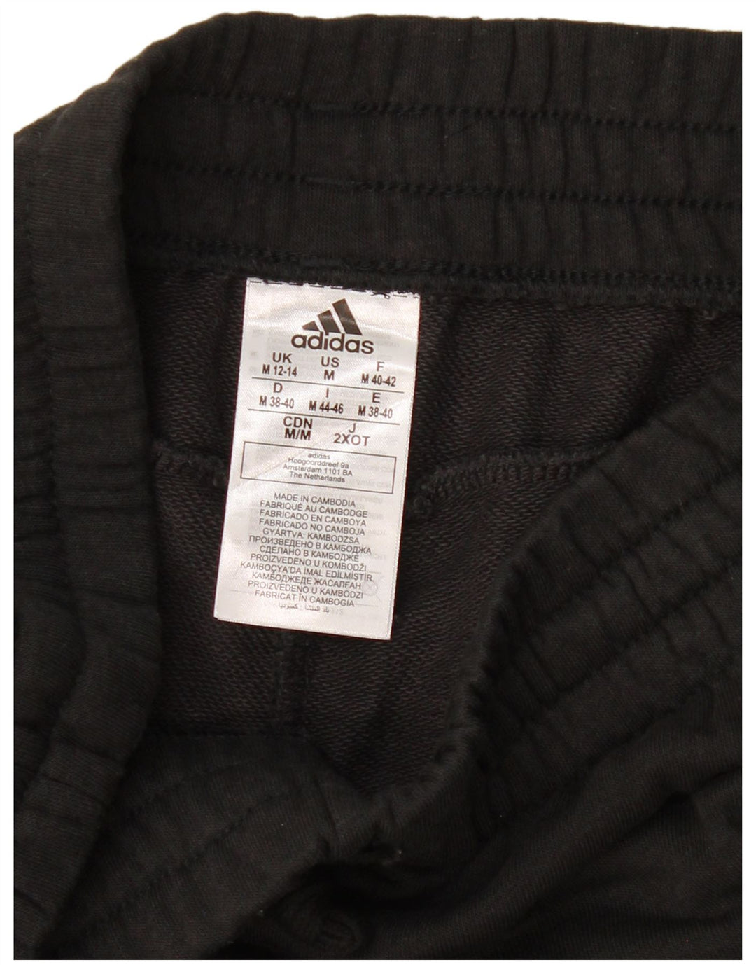 Damskie spodnie dresowe Adidas Graphic Joggers UK 12/14 Medium Black