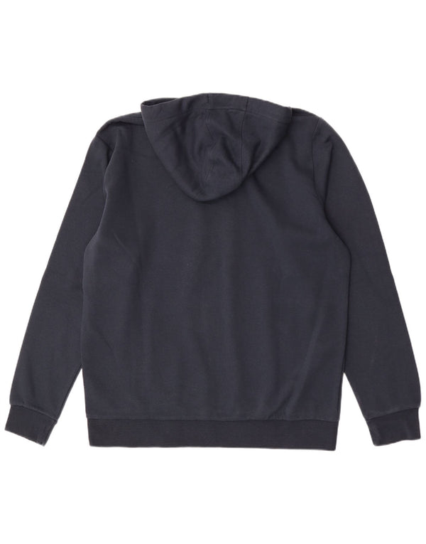Męski sweter z kapturem Kappa XL, granatowy, bawełniany