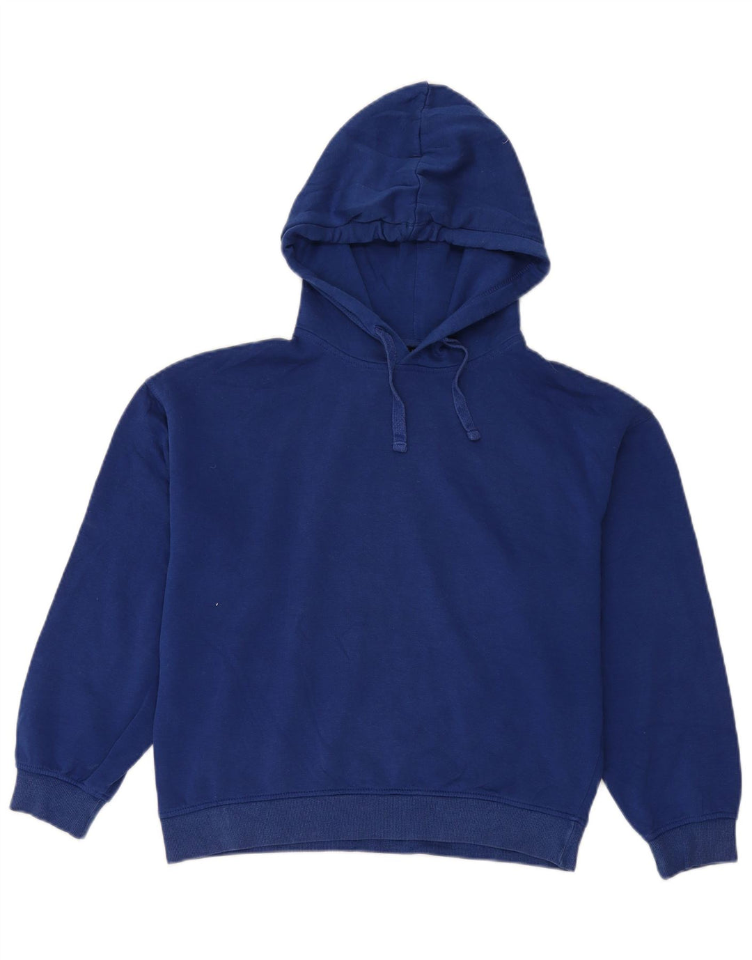 Damski sweter oversize z kapturem Zara UK 14, średni niebieski, bawełniany