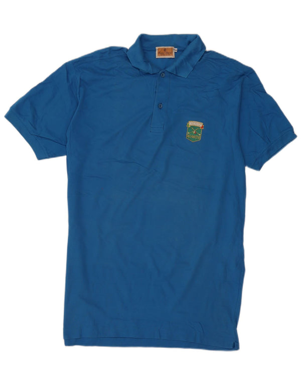 Conte of Florence Mens Polo Shirt IT 54 XL Blue