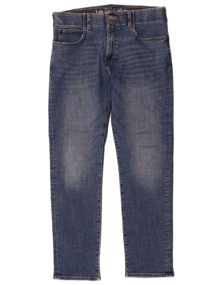 Męskie jeansy Lee Extreme Motion Slim W36 L32 Niebieskie bawełniane