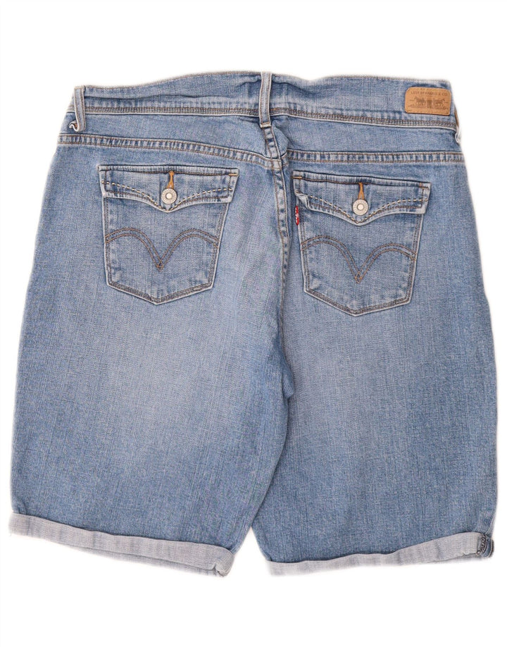 Damskie spodenki jeansowe LEVI'S 515 Bermudy W32, duże, niebieskie
