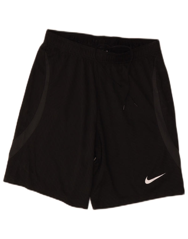 Damskie spodenki sportowe Nike Slim Fit UK 10, małe, czarne, poliestrowe