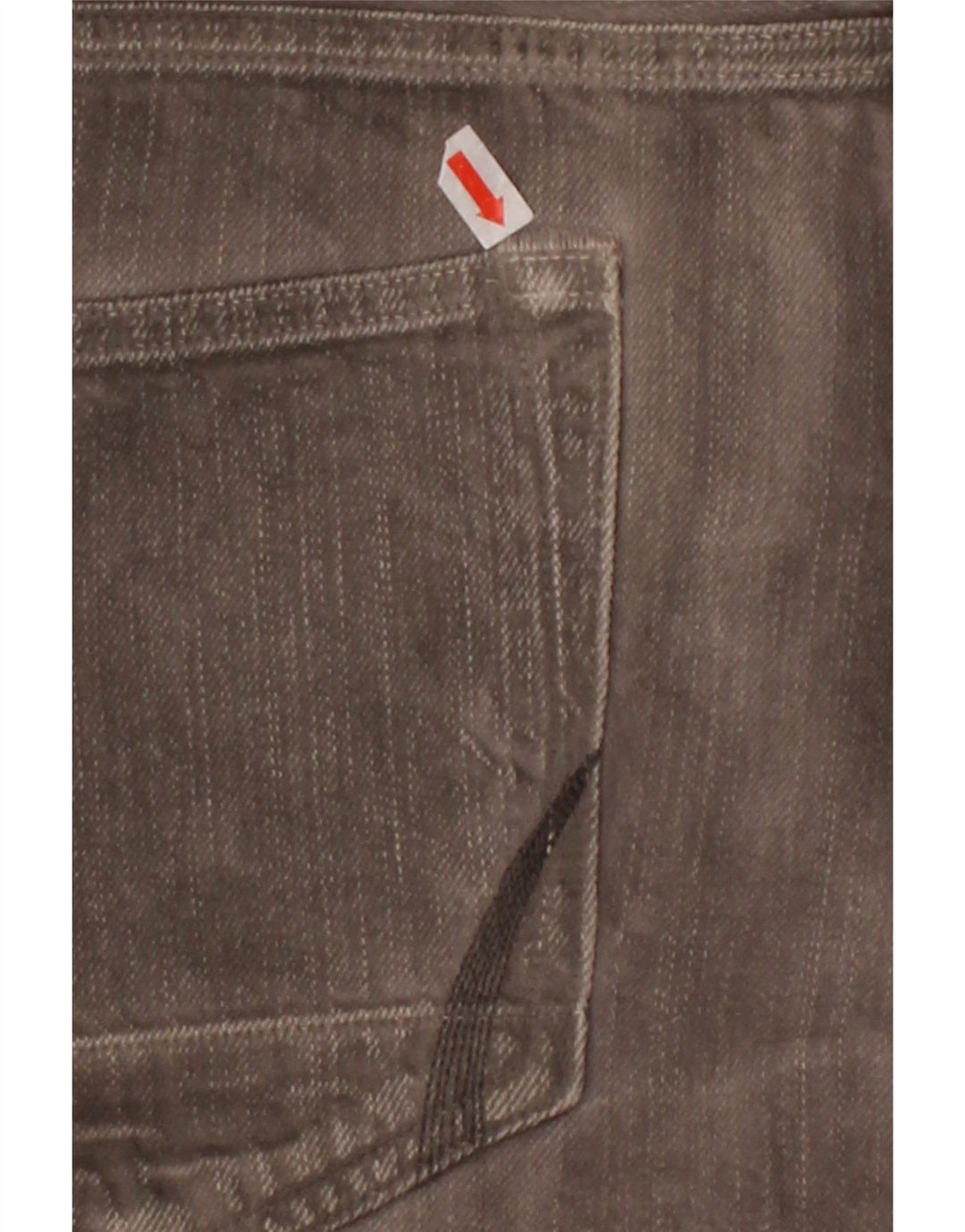 ALL SAINTS Mens Straight Jeans W30 L32 Grey Cotton
