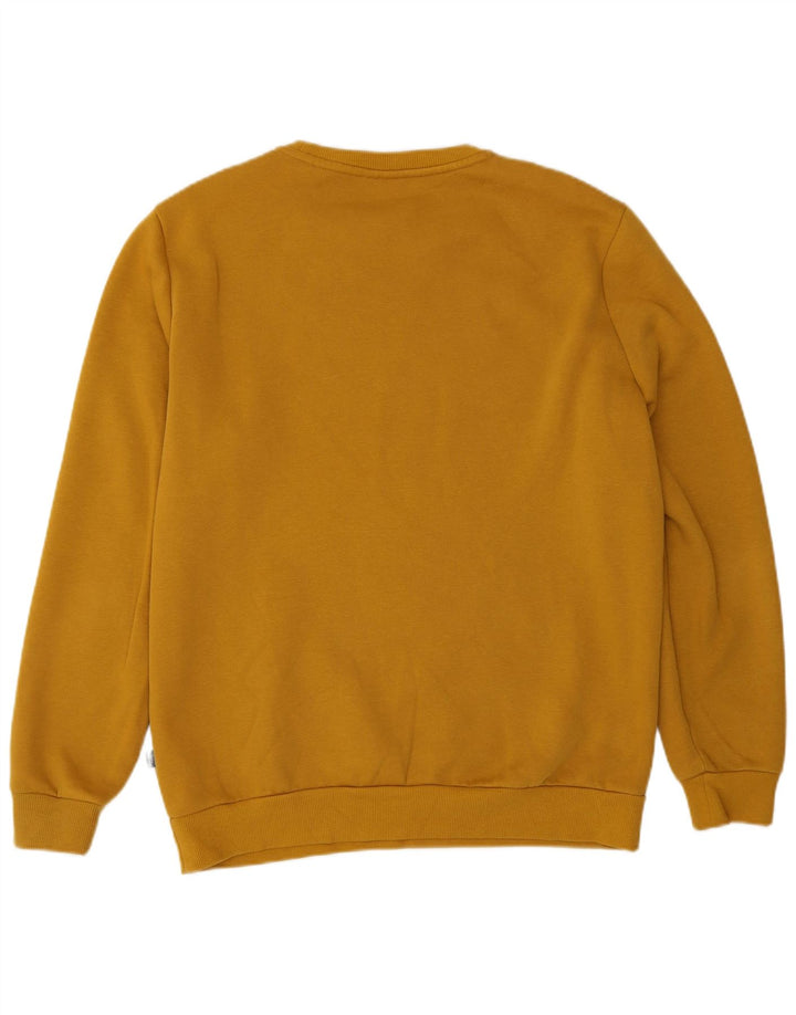 Męska bluza Puma Sweter Średniej Żółtej Bawełny