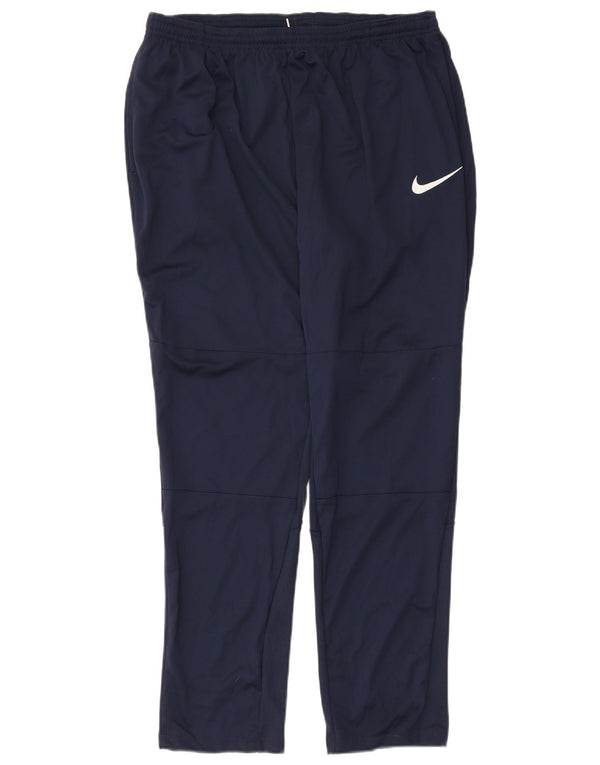 Nike Mens Tracksuit Trousers XL  Navy Blue Polyester Sports