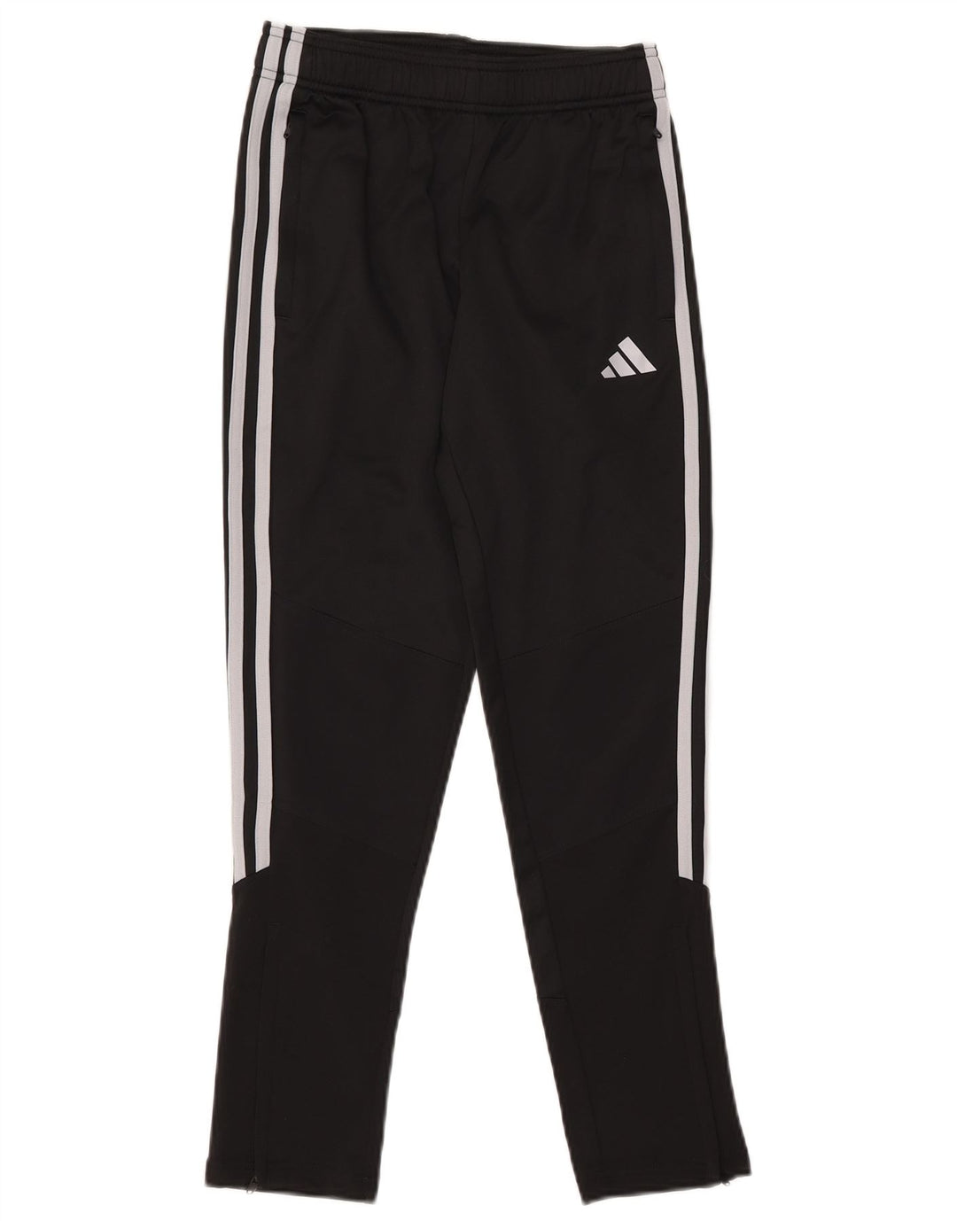 Chłopięce spodnie dresowe Adidas 11-12 lat, czarny poliester