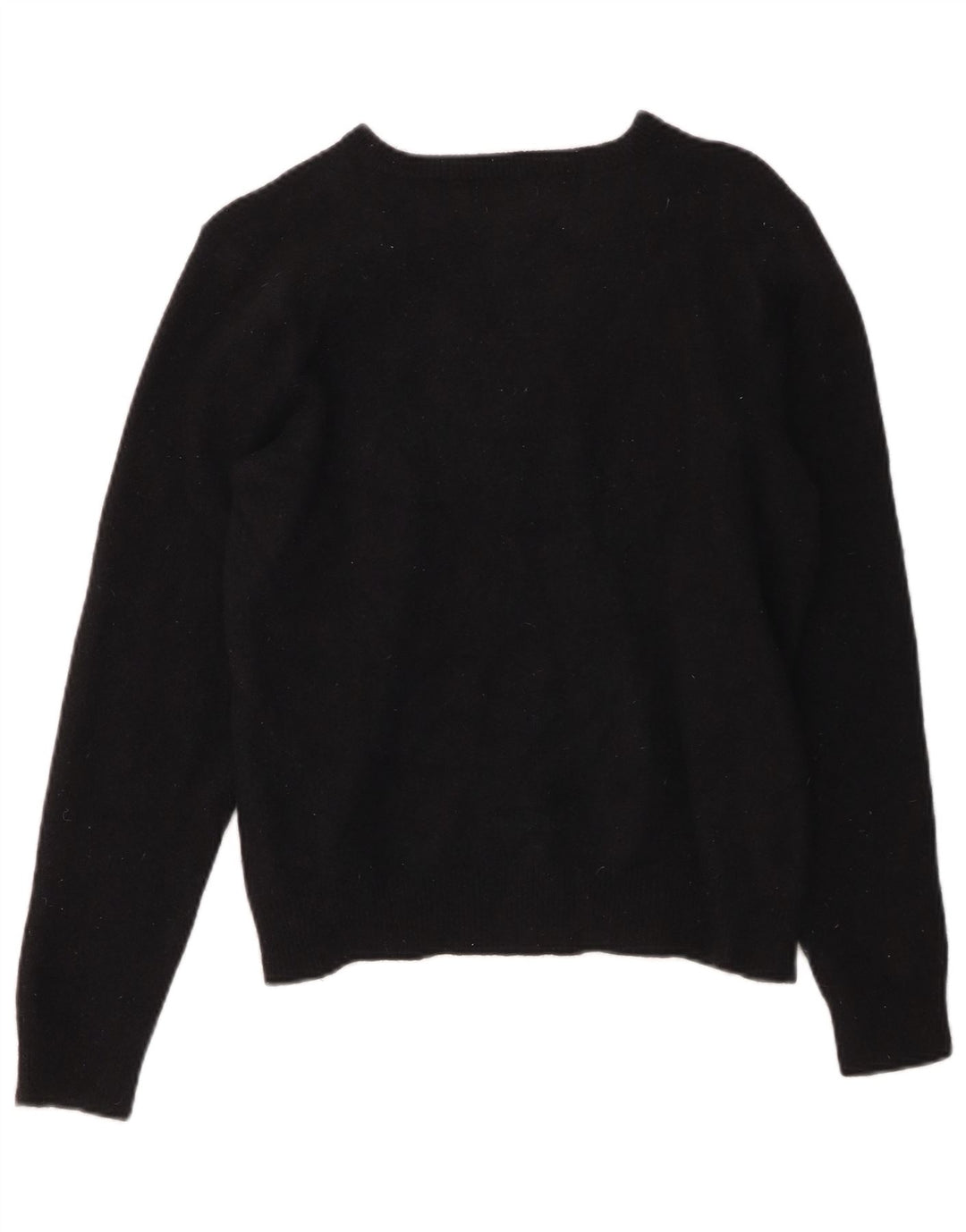 POLO RALPH LAUREN Damski sweter z dekoltem w łódkę UK 12 Średni czarny