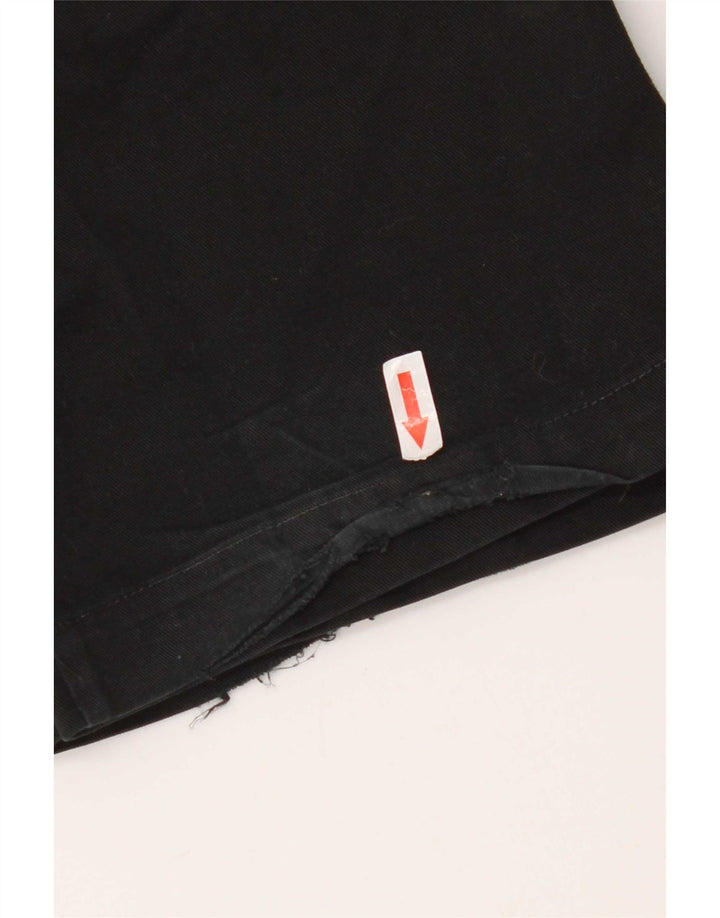 Męskie proste spodnie chino Volcom W30 L31 czarny poliester