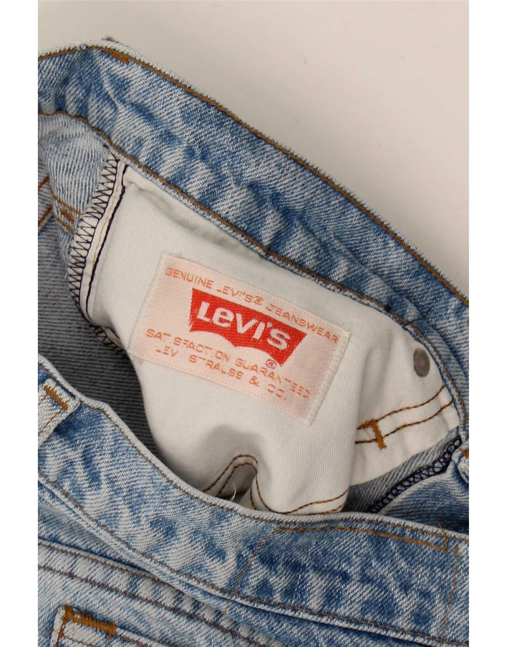 Damskie jeansy o regularnym kroju Levi's W30 L28 niebieskie