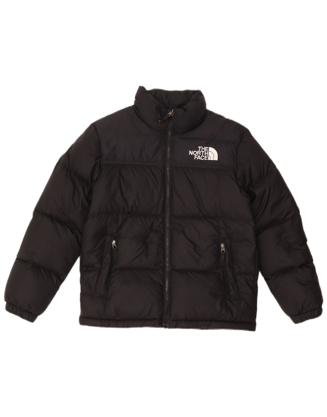 Wyściełana kurtka chłopięca The North Face na 11–12 lat, duża, czarna, nylonowa