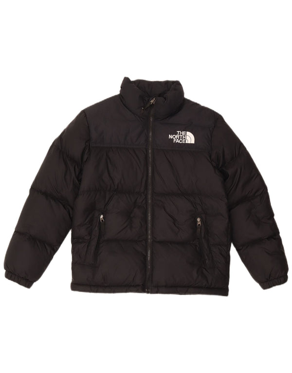 Wyściełana kurtka chłopięca The North Face na 11–12 lat, duża, czarna, nylonowa