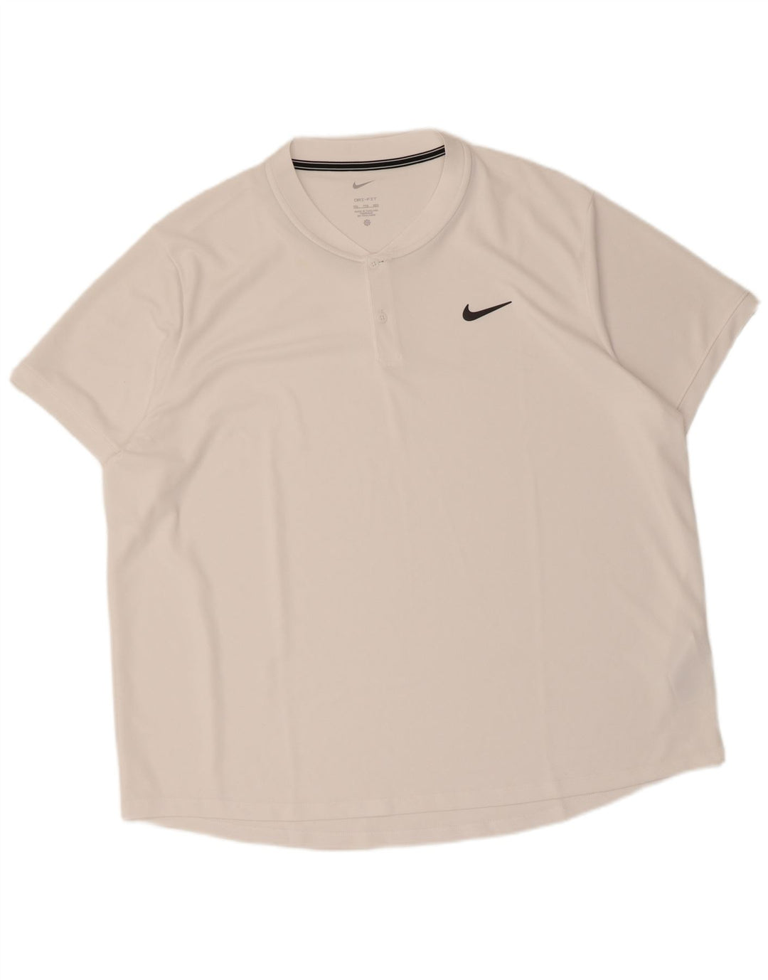 Męski T-shirt Nike Dri Fit Top 2XL Biały poliester