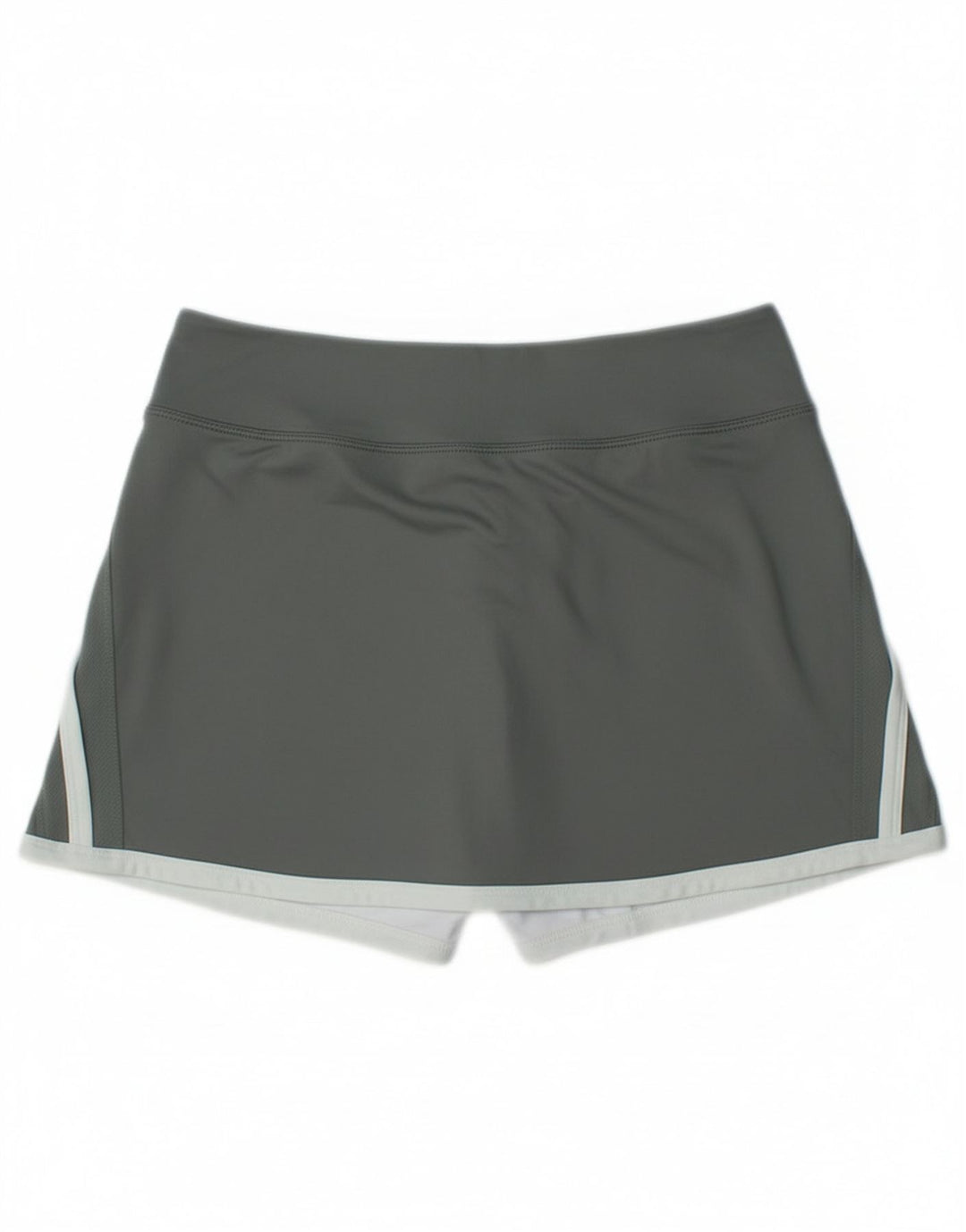Nike Damskie Dri Fit Skort UK 14 Duży szary poliester z blokami kolorów