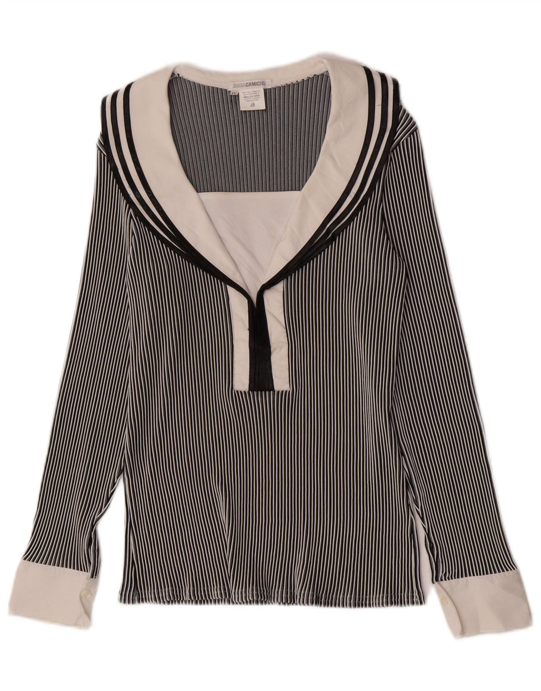 Bluzka damska Naracamicee Top UK 12 Medium Granatowa w prążki Nautical