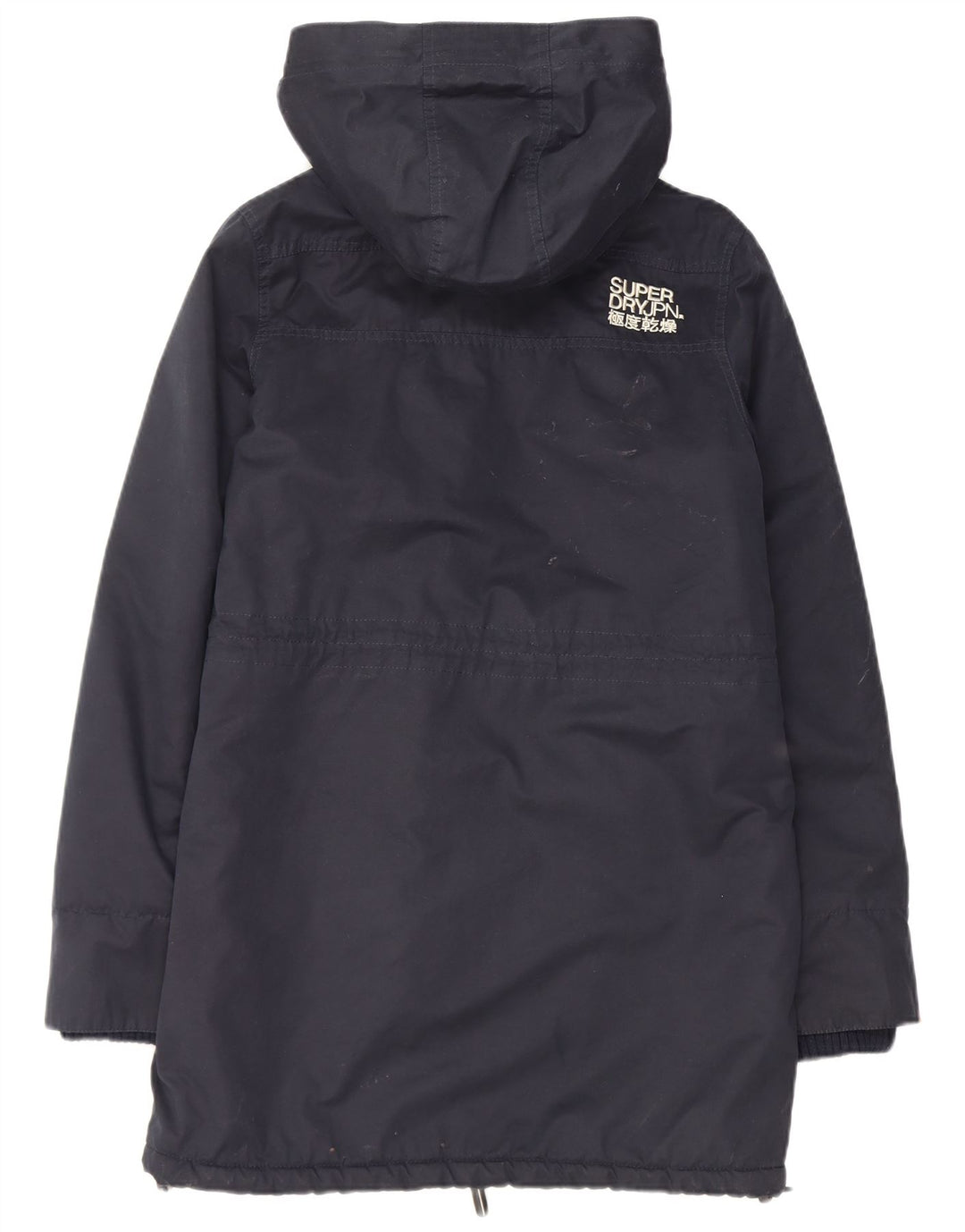 Męska kurtka Superdry Sherpa Parka z kapturem UK 38, średni granatowy poliester