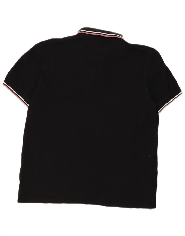 Męska koszulka polo Fred Perry, średnia czarna, bawełniana