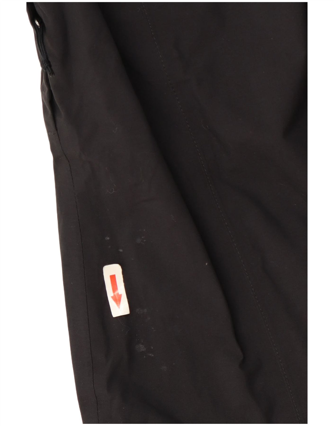 Damska kurtka przeciwdeszczowa z kapturem The North Face UK 10, mała, czarna, nylonowa