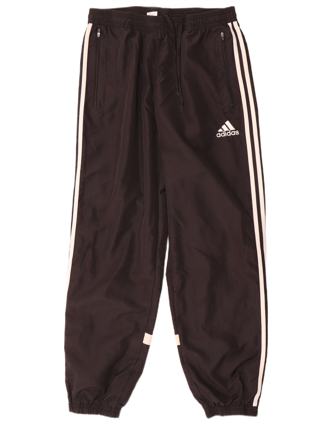 Adidas Męskie spodnie dresowe Joggery, duże, czarne, poliestrowe