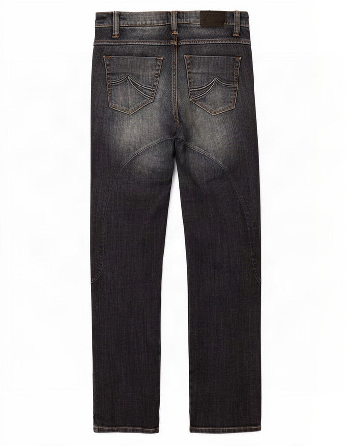 Damskie jeansy Scott Straight W28 L33 granatowe