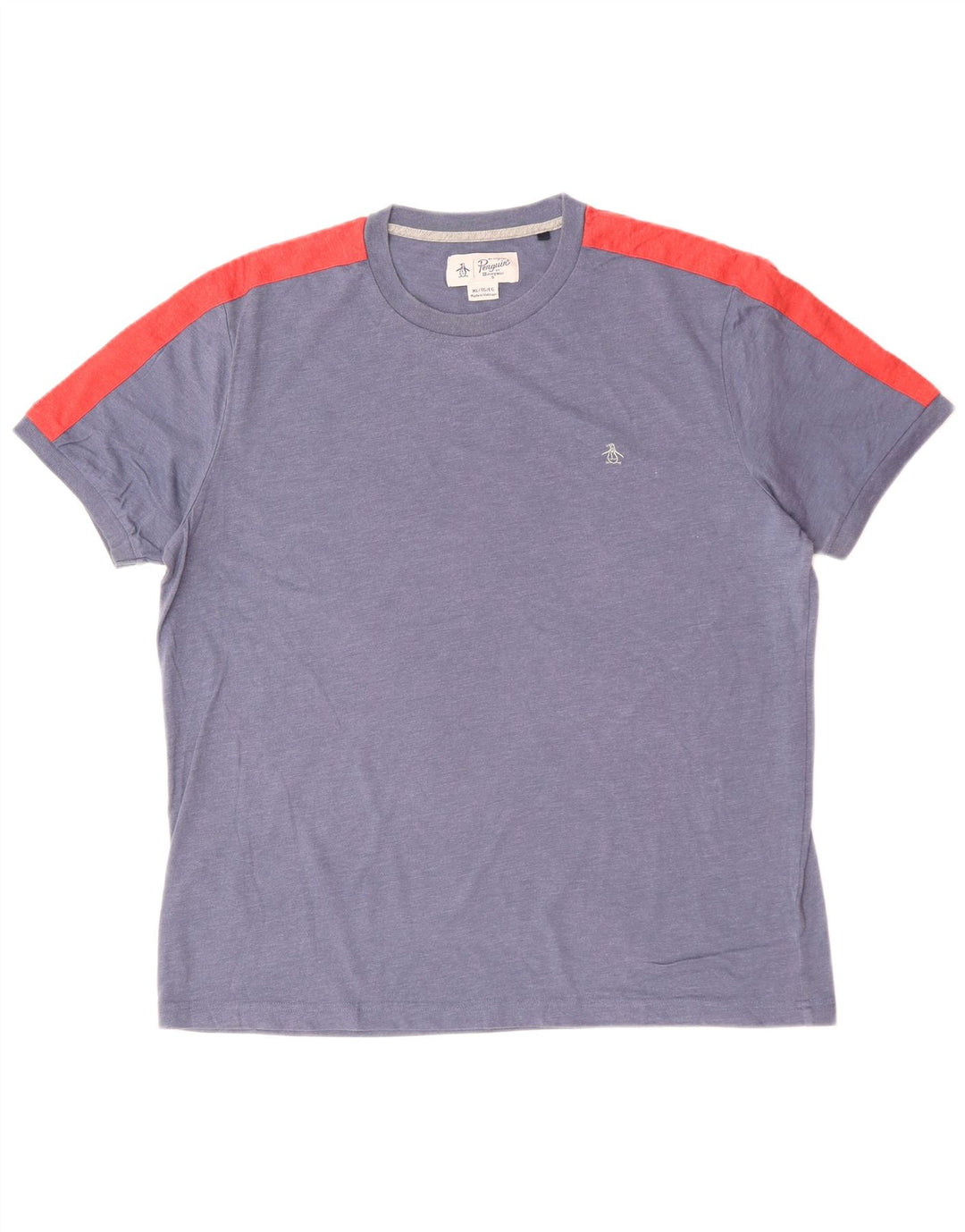 PENGUIN Męski T-shirt Top XL w kolorze niebieskim