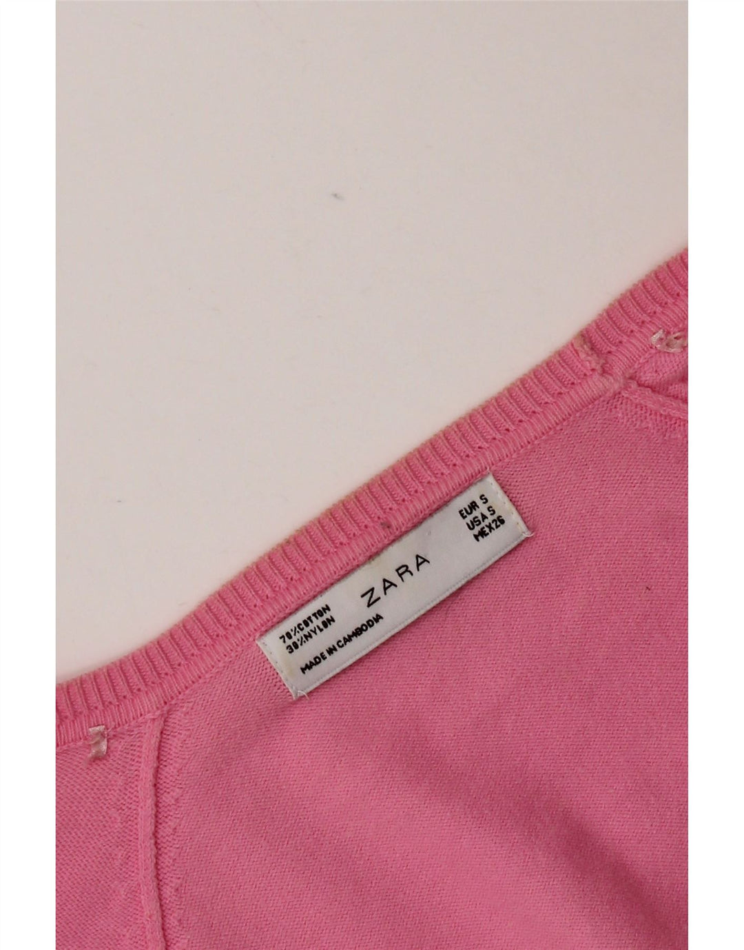 Sweter damski Zara Cardigan UK 10, mały, różowy