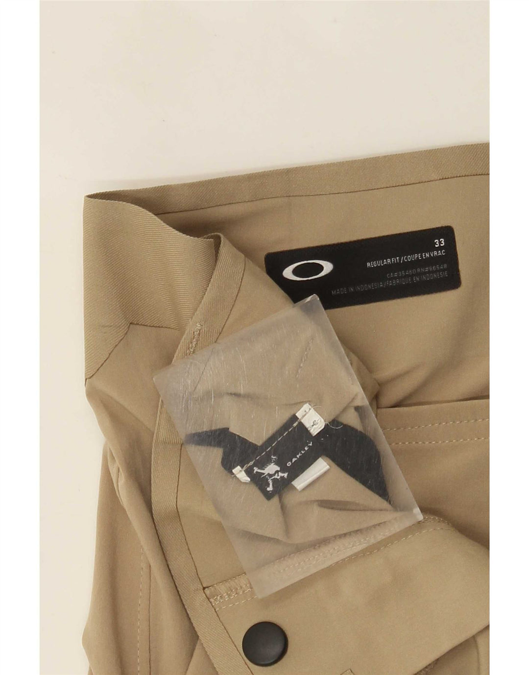 Męskie spodenki chino Oakley W33 średni beż