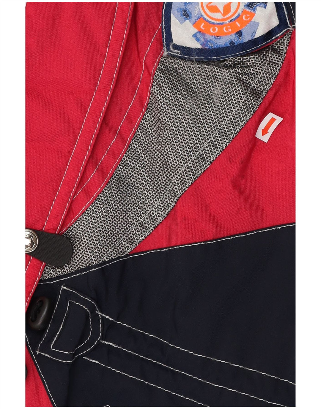 Damska kurtka narciarska COLMAR IT 48 XL Różowy poliamid z blokami kolorów