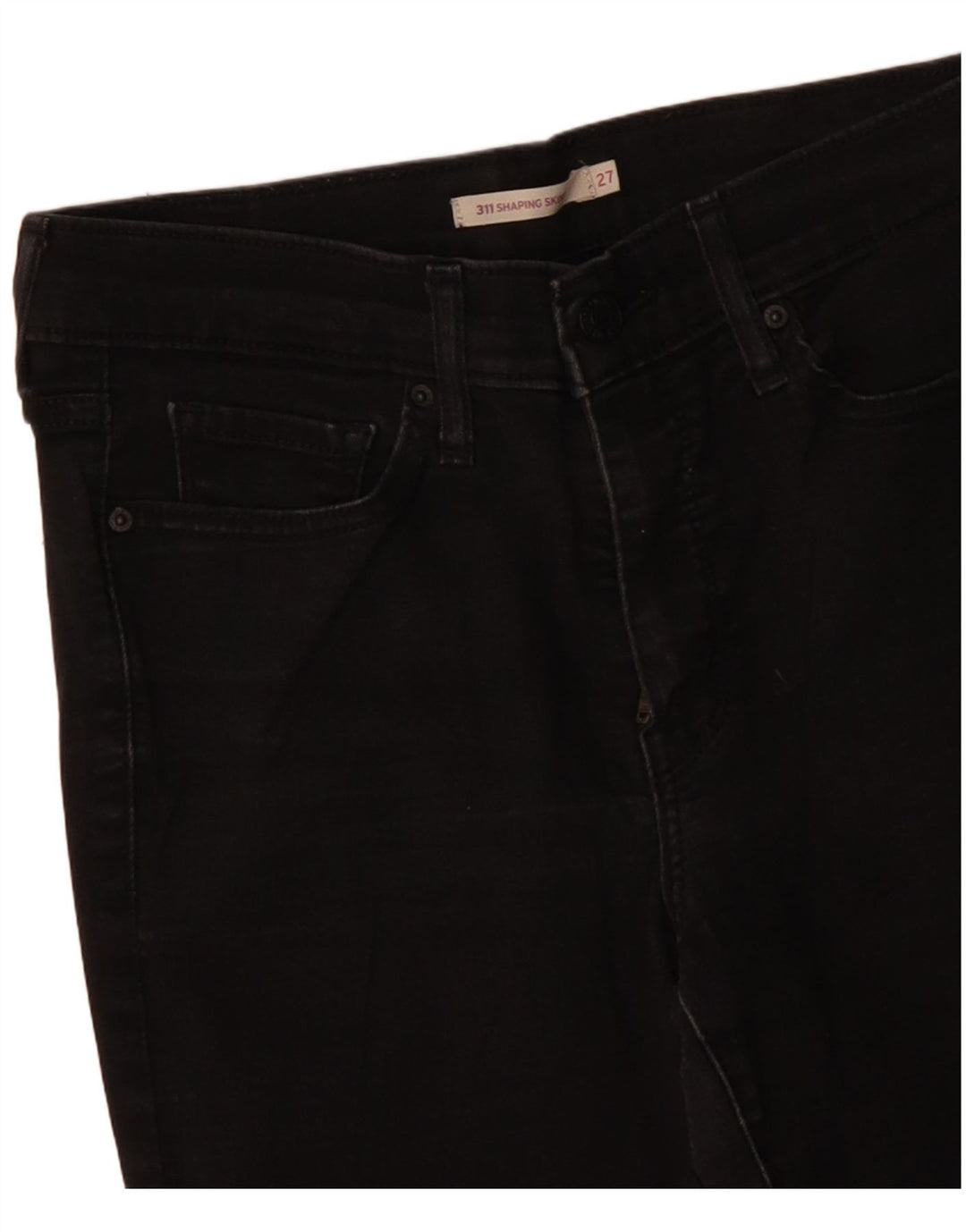 Damskie jeansy LEVI'S 311 Shaping W27 L29 Black