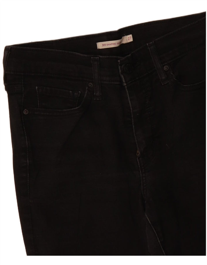 Damskie jeansy LEVI'S 311 Shaping W27 L29 Black