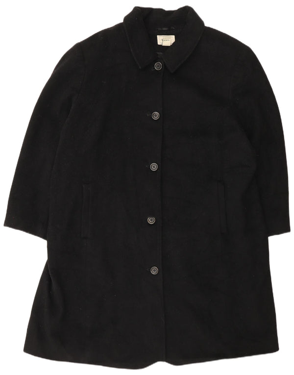 Płaszcz damski L.L.Bean UK 20 2XL Czarna wełna
