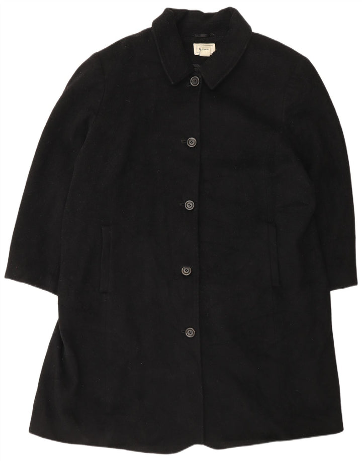 Płaszcz damski L.L.Bean UK 20 2XL Czarna wełna