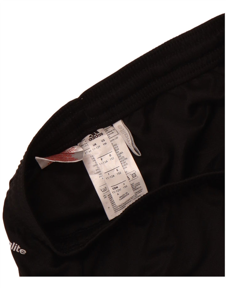 Adidas Chłopięce Spodenki Sportowe Climalite 11-12 Lat Czarny Poliester