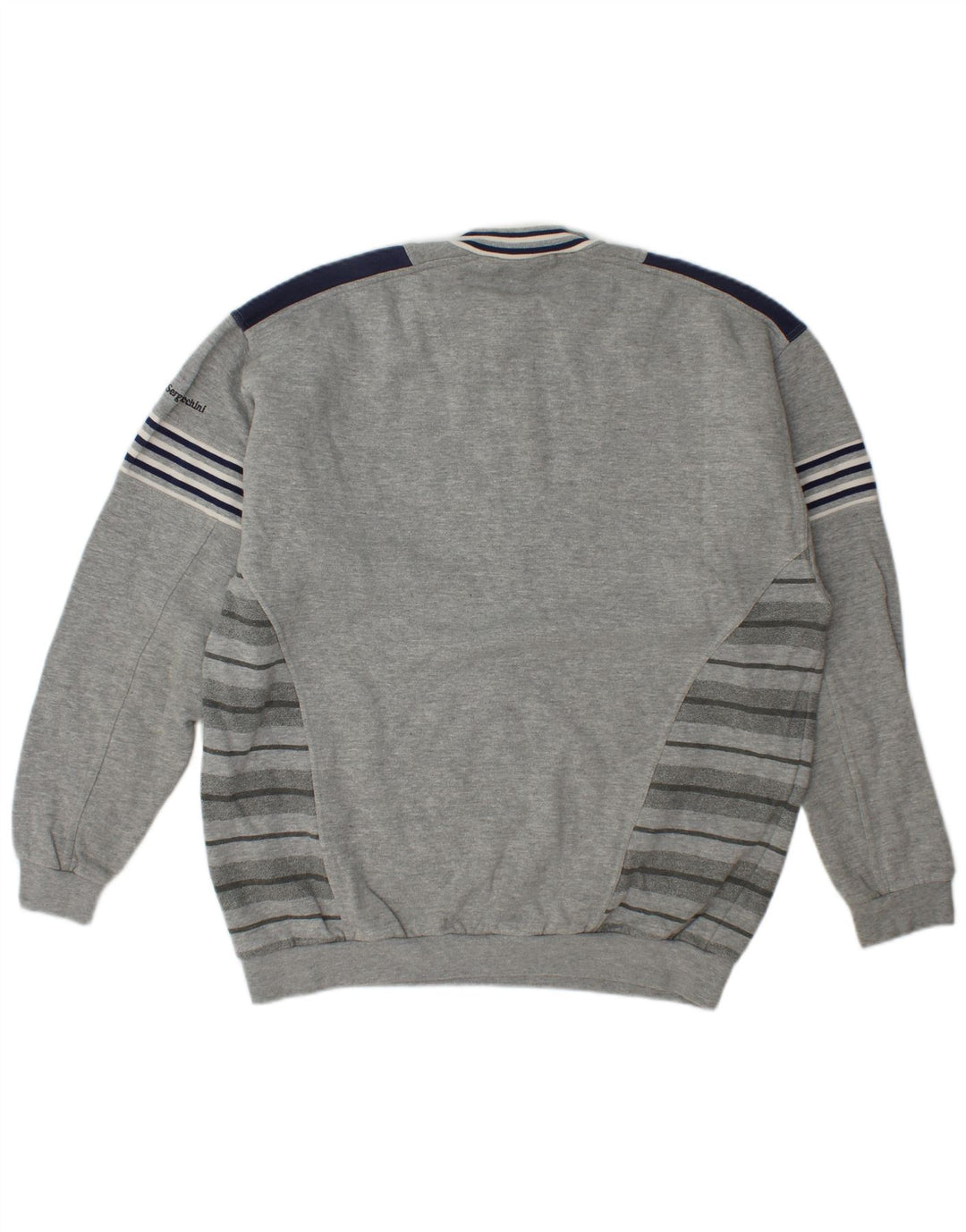 Męska bluza z zamkiem błyskawicznym Sergio Tacchini XL, szary, blok kolorów