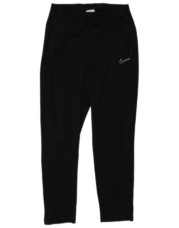 Męskie spodnie dresowe Nike Dri Fit Slim Fit, średni czarny poliester