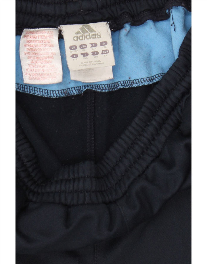 Chłopięce spodnie dresowe Adidas 15-16 lat, granatowe, poliestrowe