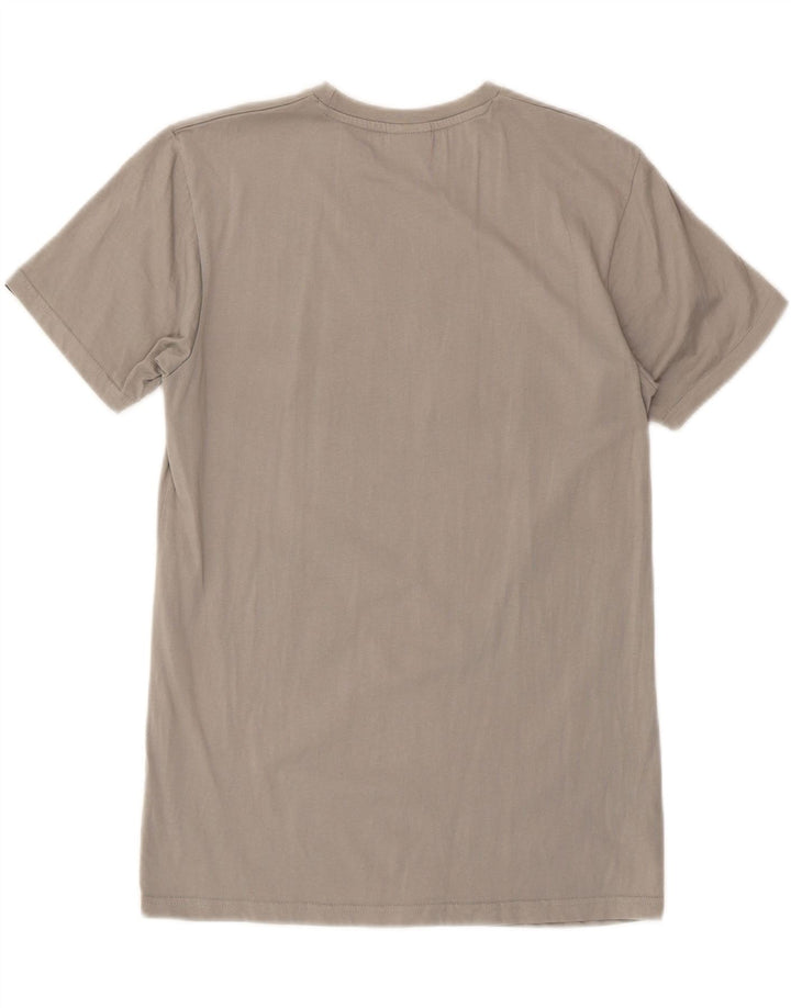 ELLESSE Mens Graphic T-Shirt Top Small Grey Striped Vintage Ellesse and Second-Hand Ellesse from Messina Hembry 