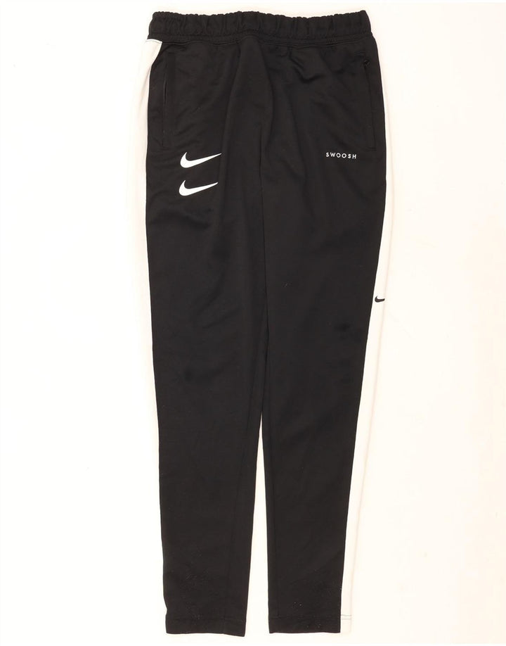 Męskie spodnie dresowe Nike Dri Fit, poliester w kolorze średniej czarnej kolorystyki