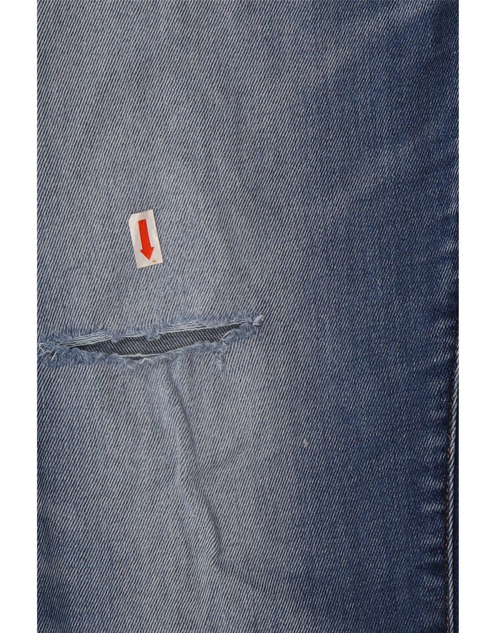 G-STAR Mens Slim Jeans W34 L36 Blue Cotton