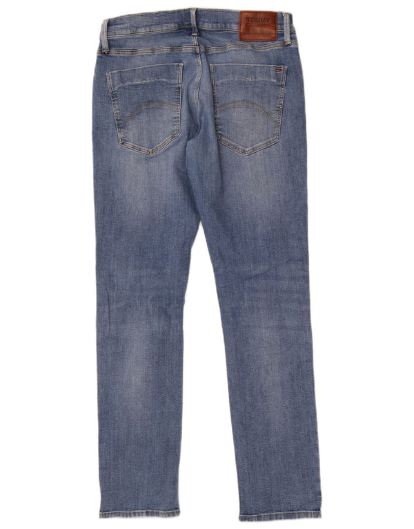 Męskie jeansy Scanton Slim Jeans Tommy Hilfiger W34 L32 Niebieskie bawełniane